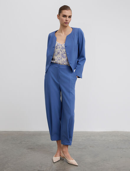 BGN WORKSHOP - Önü Kesikli Viskon Pantolon