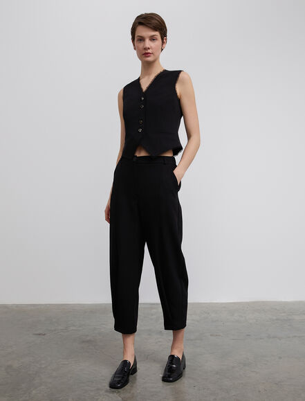 BGN WORKSHOP - Önü Kesikli Viskon Pantolon