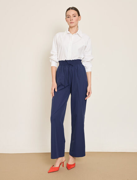 BGN WORKSHOP - PAMUK KARISIM BEL LASTIKLI RAHAT KESIM PANTOLON