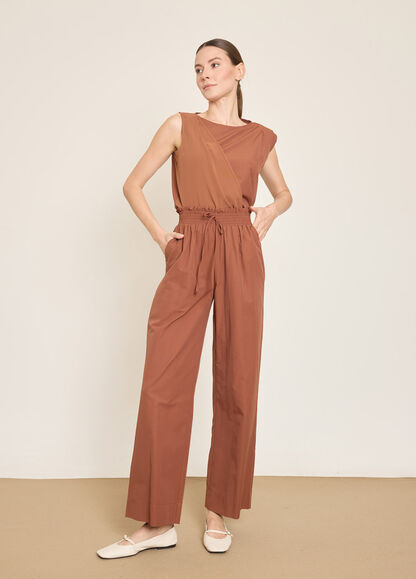 BGN WORKSHOP - PAMUK KARISIM BEL LASTIKLI RAHAT KESIM PANTOLON