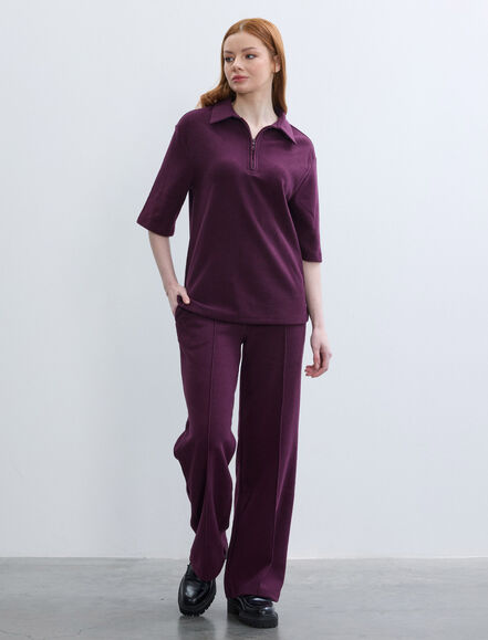 BGN WORKSHOP - PAMUK KARISIM NERVURLU ORME PANTOLON