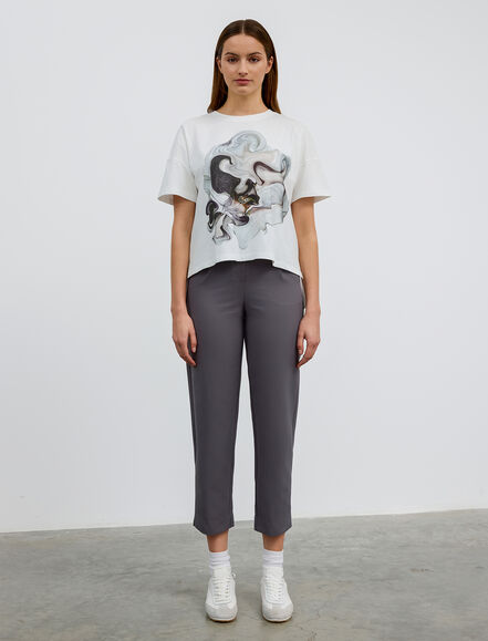 BGN WORKSHOP - Pileli Havuç Kesim Pamuk Karışımlı Pantolon