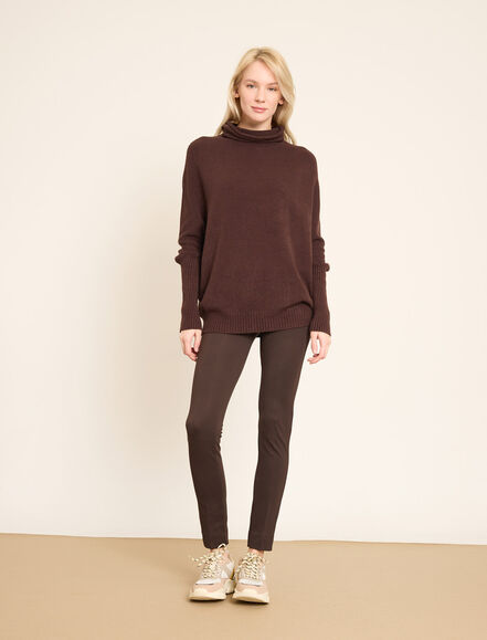 BGN WORKSHOP - Rahat Kesim ve Degaje Yakalı Yumuşak Örme Kazak