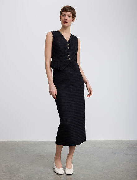 BGN WORKSHOP - Şifon Garni Detaylı Yelek