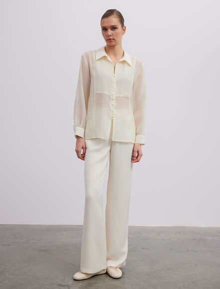 BGN WORKSHOP - Uzun Kollu Lyocell Gömlek