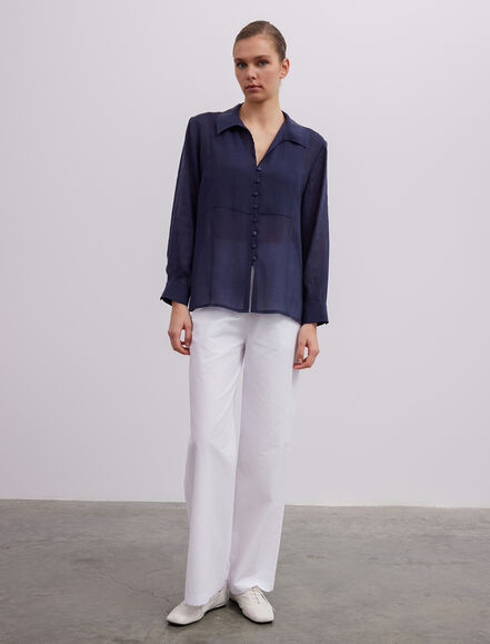 BGN WORKSHOP - Uzun Kollu Lyocell Gömlek