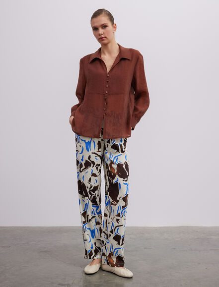 BGN WORKSHOP - Uzun Kollu Lyocell Gömlek