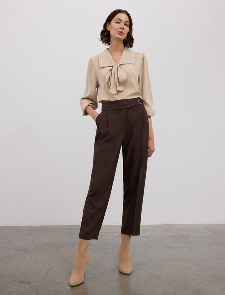 BGN WORKSHOP - VISKON KARISIM CIFT PILELI HAVUC KESIM PANTOLON