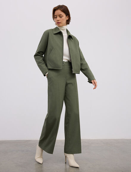 BGN WORKSHOP - VISKON KARISIM FERMUARLI BOMBER CEKET