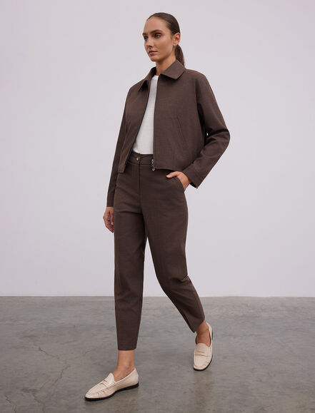 BGN WORKSHOP - VISKON KARISIM FERMUARLI BOMBER CEKET