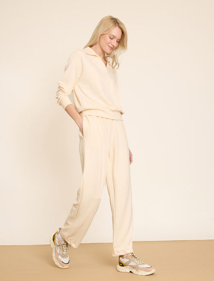 BGN WORKSHOP - VISKON KARISIM V-YAKA SWEATSHIRT&PANTOLON TAKIM