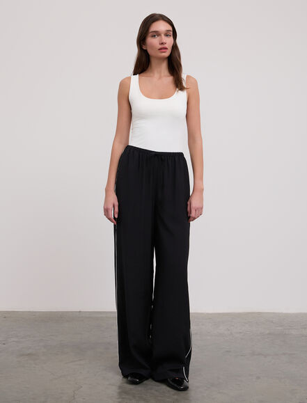 BGN WORKSHOP - Yanları Çizgili Bağcıklı Pantolon