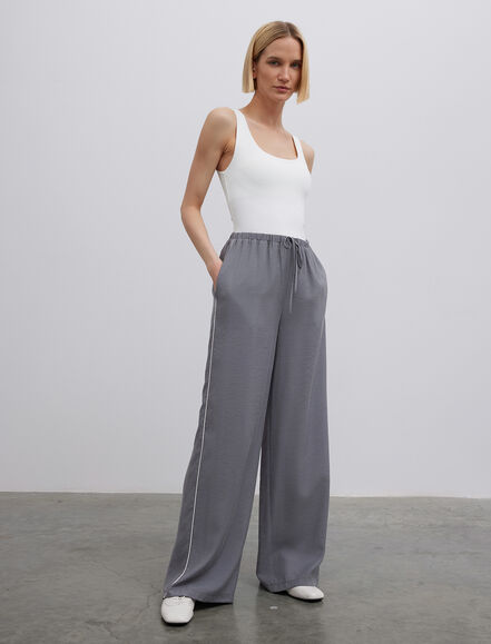 BGN WORKSHOP - Yanları Çizgili Bağcıklı Pantolon