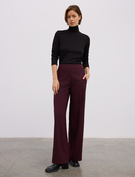 BGN WORKSHOP - YANLARI KONTRAST SERITLI GENIS PACA PANTOLON