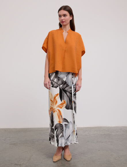 BGN WORKSHOP - Yarasa Kollu Tencel Bluz