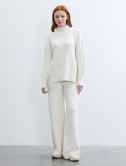 BGN WORKSHOP - YARIM BALIKCI YAKA YIRTMAC DETAYLI BASIC KAZAK