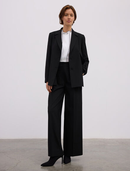 BGN WORKSHOP - YIRTMAC DETAYLI VISKON KARISIM BLAZER CEKET