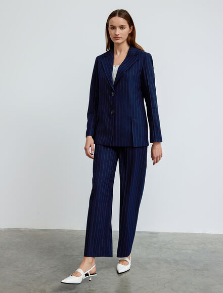 BGN WORKSHOP - Yırtmaç Detaylı Viskon Karışımlı Blazer Ceket