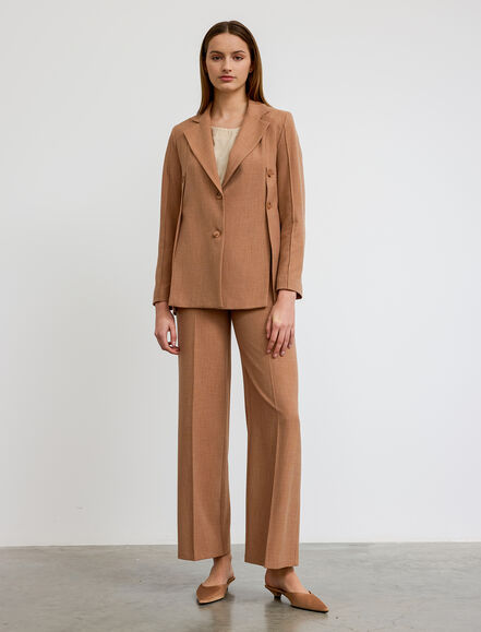 BGN WORKSHOP - Yırtmaç Detaylı Viskon Karışımlı Blazer Ceket