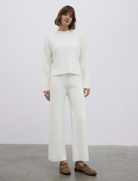 BGN WORKSHOP - YUN KARISIMLI YARIM BALIKCI OVERSIZE KAZAK