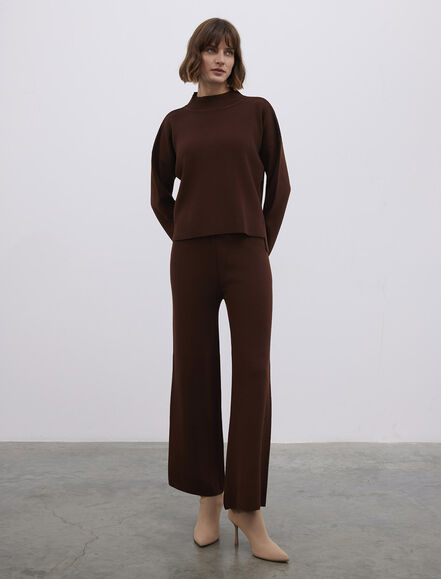 BGN WORKSHOP - YUN KARISIMLI YARIM BALIKCI OVERSIZE KAZAK