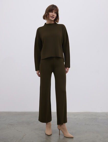 BGN WORKSHOP - YUN KARISIMLI YARIM BALIKCI OVERSIZE KAZAK